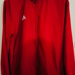 Adidas Bold Red Full-Zip Jacket